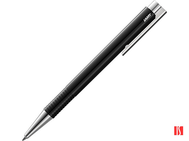 Ручка шариковая 204 logo M+, Черный, M16