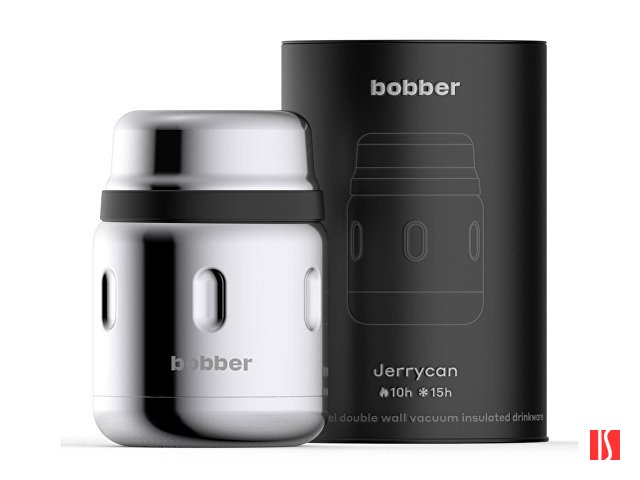 Термос для еды, вакуумный, бытовой, тм "bobber". Объем 0.47 литра. Артикул Jerrycan-470 Glossy