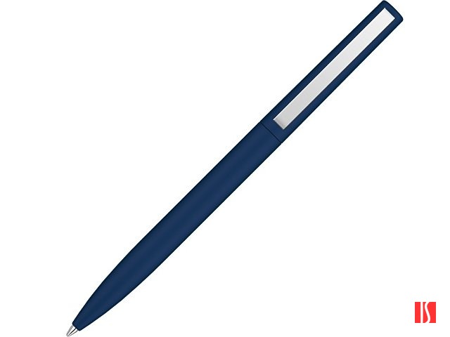 Шариковая ручка  "Bright F Gum" soft-touch, темно-синий