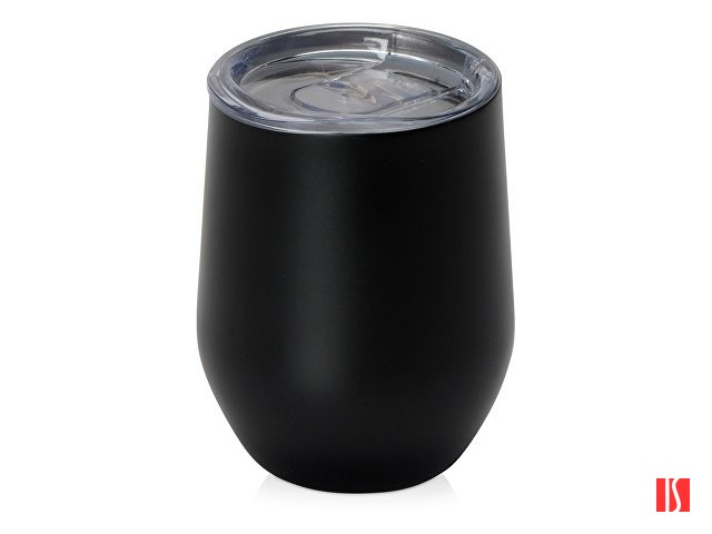 Вакуумная термокружка "Sense", непротекаемая крышка, черный