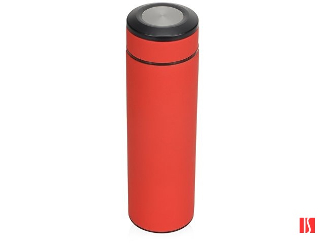 Купить Термос «Confident» с покрытием soft-touch 420мл, красный Термос «Confident» с покрытием soft-touch 420мл, красный