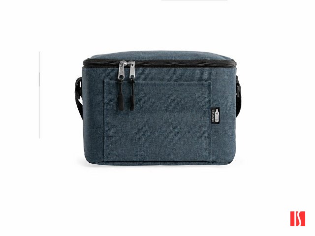 Сумка-холодильник BISMAR из полиэстера RPET, деним