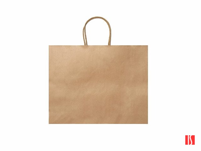 Бумажный пакет MAPLE, бежевый