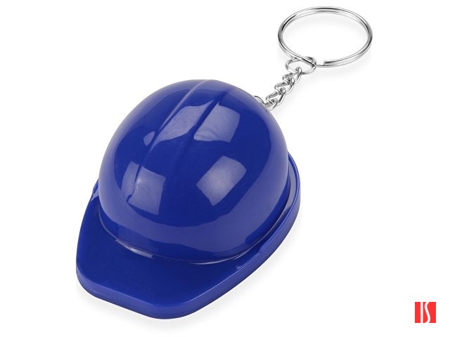 Брелок-открывалка "Каска", синий