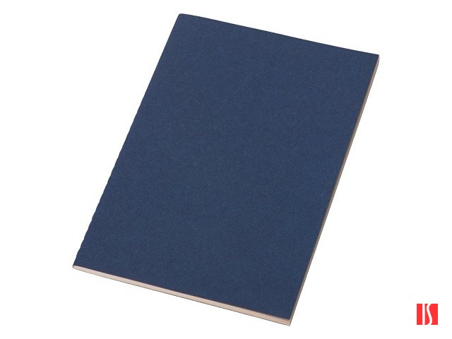 Блокнот "Monet", гибкая обложка A5 из моющегося крафта, 32 листа, темно-синий