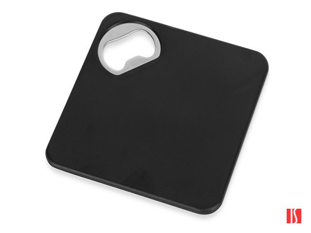 Подставка для кружки с открывалкой «Liso», черный