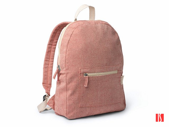 Рюкзак FIRENZA из переработанного хлопка, красный