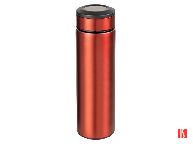 Термос «Confident Metallic» 420мл, красный