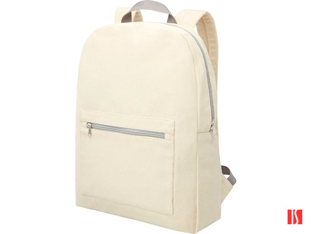 Рюкзак из переработанного хлопка и полиэстера плотностью 210 г/м2 Pheebs, натуральный