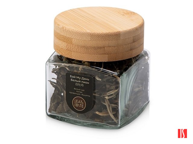 Чай белый, серия "Ceremony", Бай Му Дань (белый пион), стеклянная банка