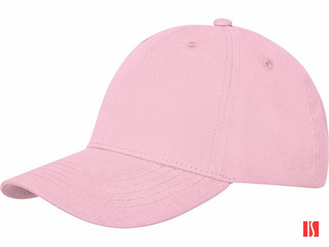 Кепка Davis, 6 панелей, light pink