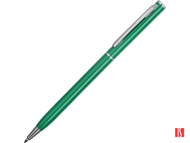 Ручка металлическая шариковая "Атриум", зеленый