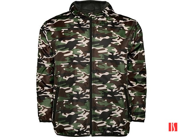 Ветровка "Angelo" унисекс, лесной камуфляж