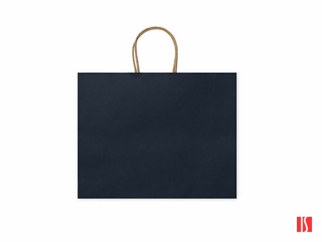 Бумажный пакет MAPLE, темно-синий