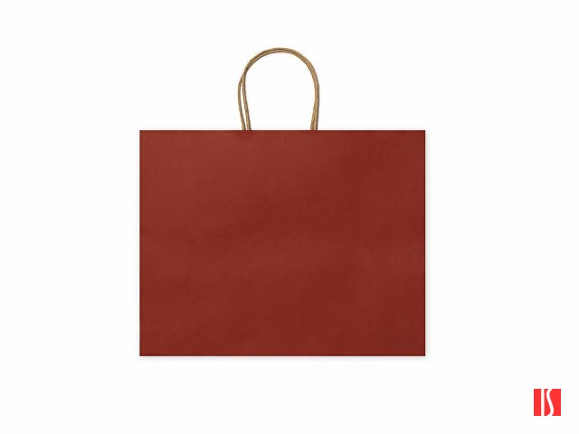 Бумажный пакет MAPLE, красный