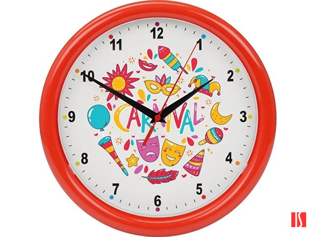 Часы настенные разборные «Idea», красный