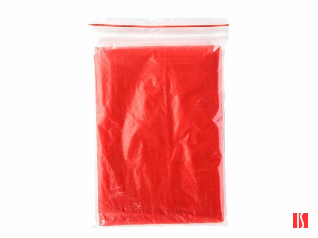 Одноразмерный дождевик для взрослых SHAKA, красный