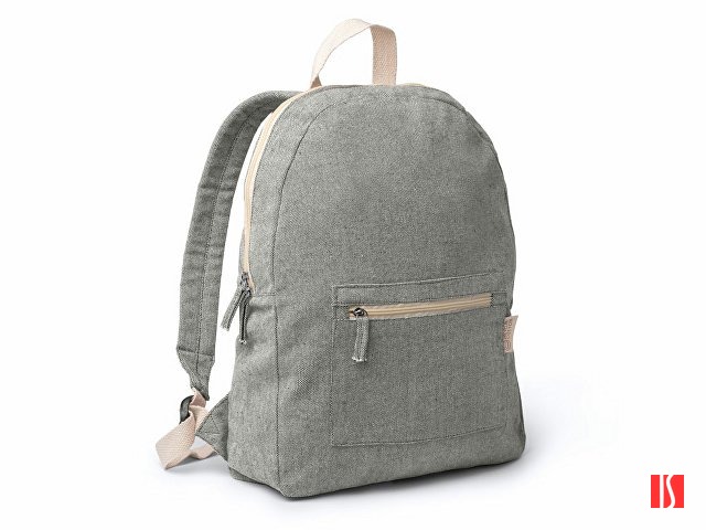 Рюкзак FIRENZA из переработанного хлопка, черный