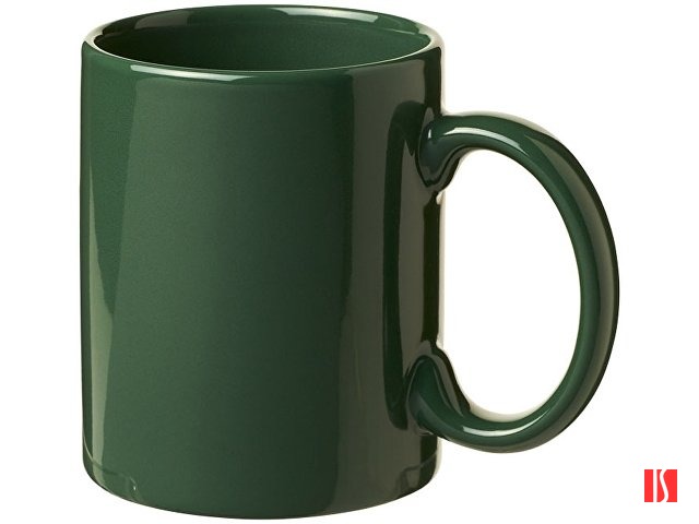 Кружка керамическая "Santos", зеленый