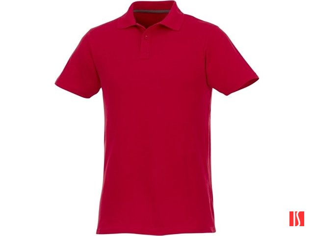 Мужское поло Helios с коротким рукавом, красный