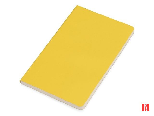 Блокнот А5 "Softy" 13*20,6 см в мягкой обложке, желтый