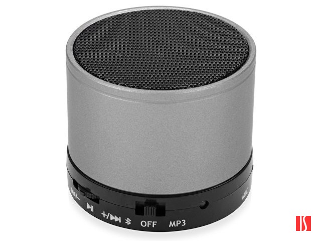 Купить Беспроводная колонка "Ring" с функцией Bluetooth, серый Беспроводная колонка "Ring" с функцией Bluetooth, серый