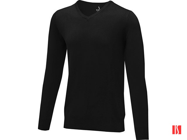 Мужской пуловер Stanton с V-образным вырезом, черный