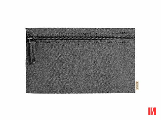 Универсальная косметичка REMO из переработанного хлопка, черный