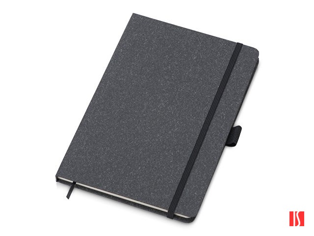 Блокнот А5 "Snow Hard" твердая обложка, 80 листов 70 гр/м2, черный