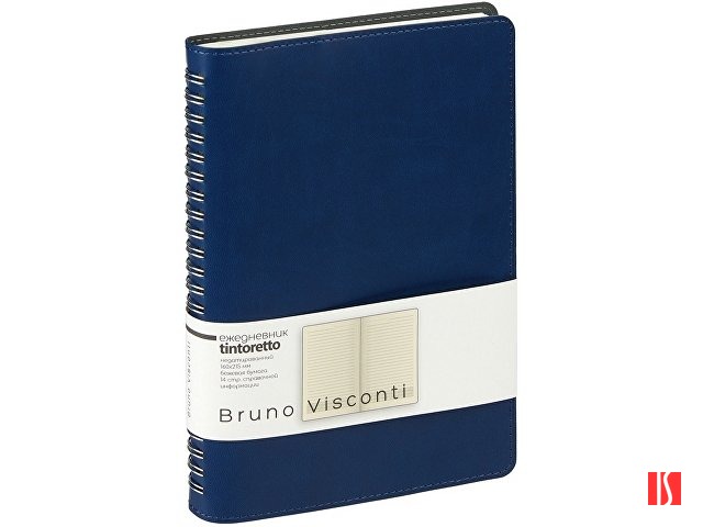 Купить Ежедневник А5 "Tintoretto", темно-синий Ежедневник А5 "Tintoretto", темно-синий