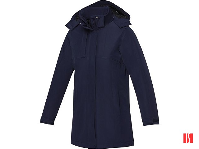 Hardy женская утепленная парка, темно-синий