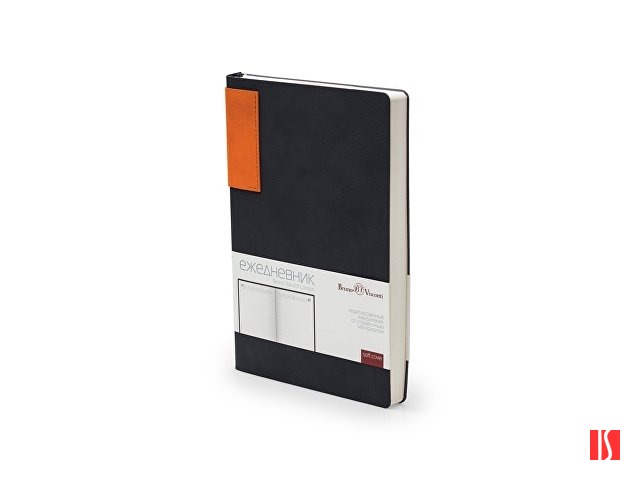 Ежедневник недатированный  А5 "LONDON", черный