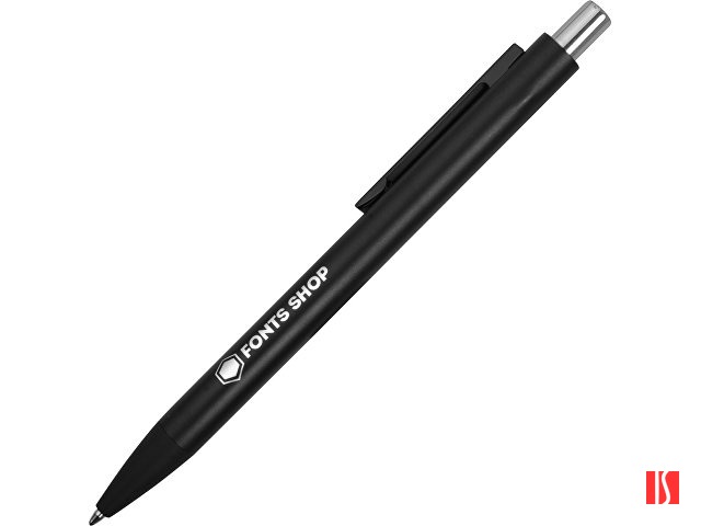 Ручка металлическая шариковая «Blaze» с цветным зеркальным слоем, черный/серебристый