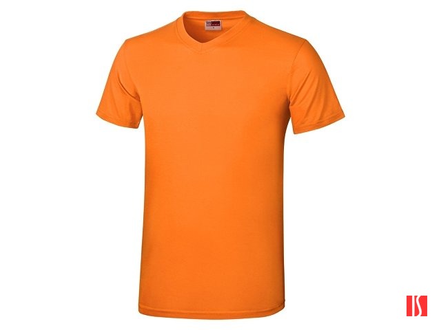 Футболка "Heavy Super Club" мужская с V-образным вырезом, оранжевый