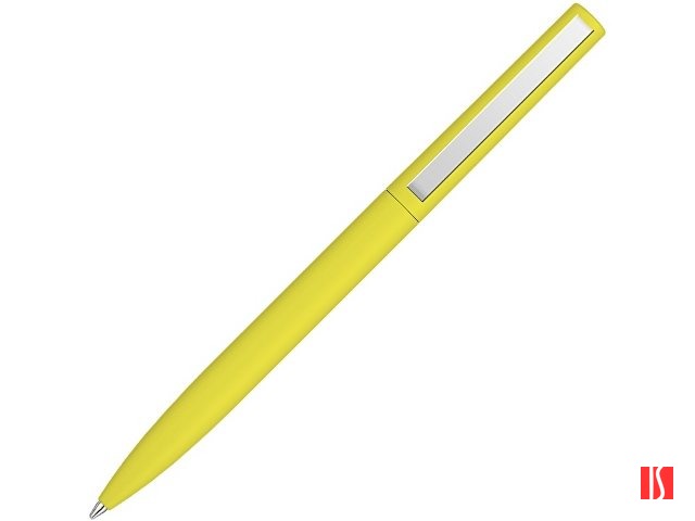 Шариковая ручка  "Bright F Gum" soft-touch, желтый