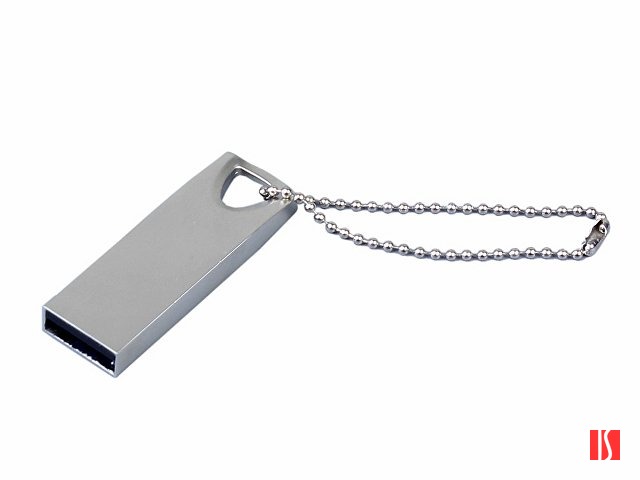 USB 2.0-флешка на 64 Гб с мини чипом, компактный дизайн, стильное отверстие для цепочки