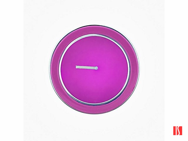 Ароматическая свеча FLAKE с запахом ванили, фуксия