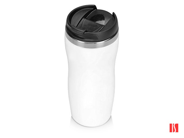 Термокружка "Mony Steel" 350 мл, soft touch, белый