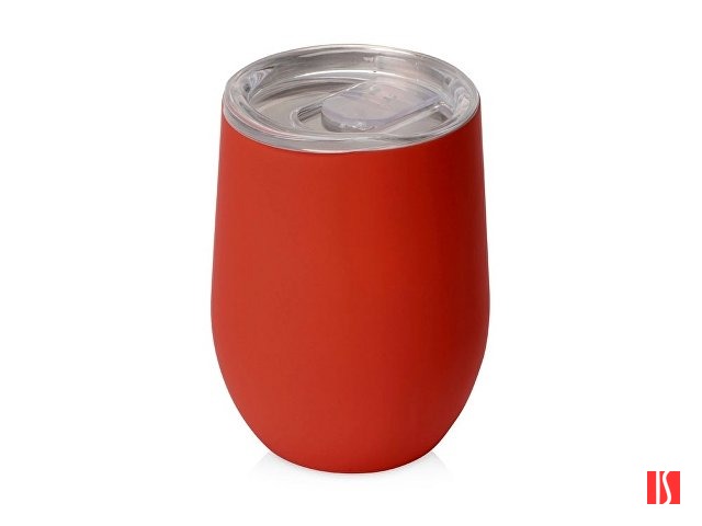 Термокружка Sense Gum, soft-touch, непротекаемая крышка, 370мл, красный