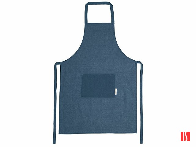 Фартук MAULE из конопляной ткани плотностью, светло-синий