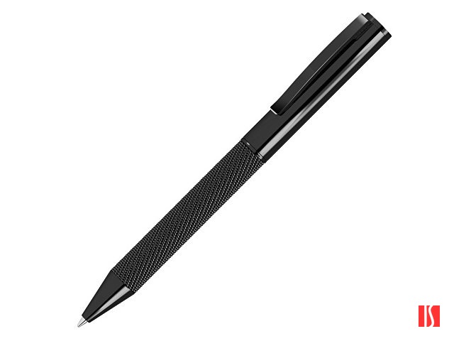 Ручка металлическая шариковая из сетки «MESH», черный