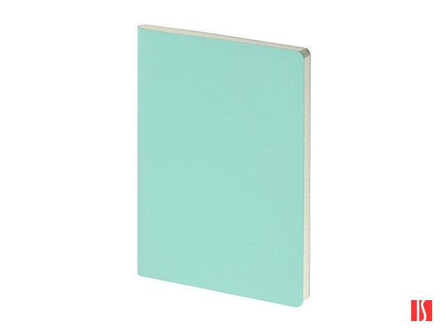 Бизнес тетрадь А5 "Megapolis flex" 60 л. soft touch клетка, зефирный мятный