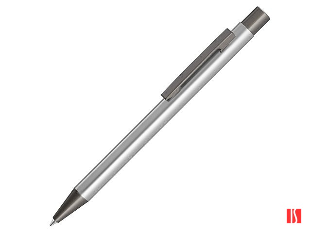 Ручка шариковая металлическая «Straight», серебристый