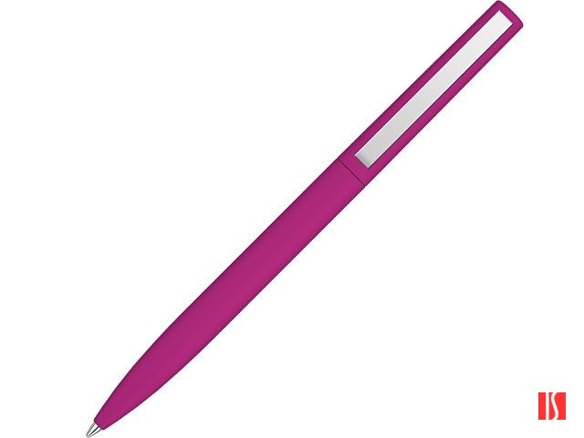 Шариковая ручка  "Bright F Gum" soft-touch, розовый