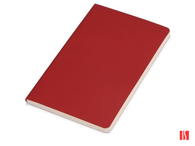 Блокнот А5 "Softy" 13*20,6 см в мягкой обложке, красный