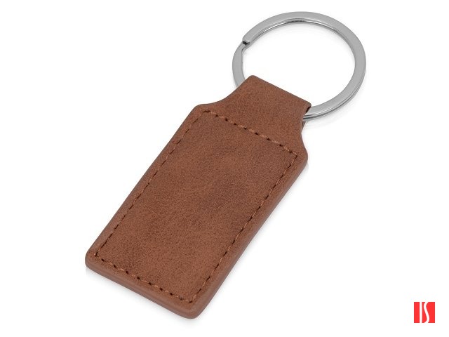 Брелок "Alen" прямоугольный, коричневый