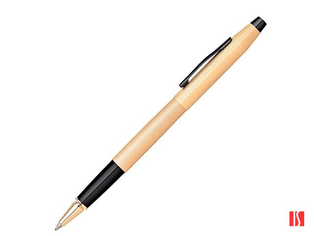 Ручка-роллер Selectip Cross Classic Century Brushed Rose Gold PVD, золотистый