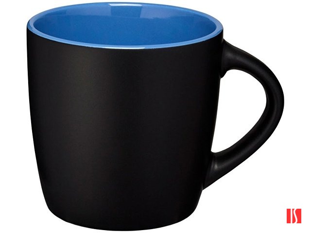 Керамическая чашка Riviera, черный/синий