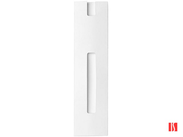 Футляр для ручки BURTON из картона с окошком, белый