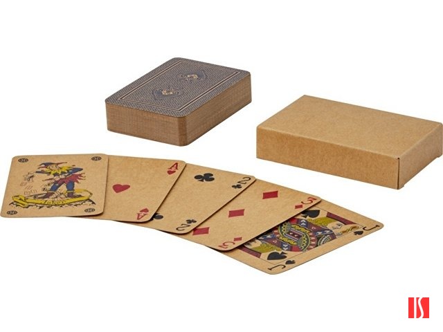 Набор игральных карт из крафт-бумаги Ace - Натуральный